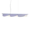 FLOS Almendra Linear LED Hanging 3-bulb, Lilac 2 FLOS Almendra Linear LED Hanging 3-bulb, Lilac -Lighthouse Shop 3510958