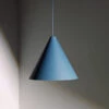 Flos String Light Cone Pendant -Lighthouse Shop FLOS Michael Anastassiades String Light Cone Pendant Blue 2