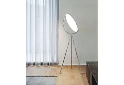Flos Superloon Floor Light, 2015 -Lighthouse Shop Flos Jasper Morrison Superfloon Lamp Chrome 2