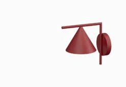 Flos Captain Flint Wall Lamp, 2021 -Lighthouse Shop Flos Michael Anastassiades Captain Flint Wall Red Burgundy