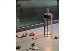 Flos In Vitro Unplugged Table Lamp, 2021 -Lighthouse Shop Flos Philippe Starck In Vitro Unplugged Anthracite orange life 2