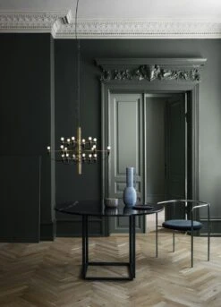 Flos 2097/18 Sarfatti Chandelier, Brass -Lighthouse Shop flos 2097 18 sarfatti chandelier 10