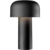 Flos Bellhop Table Lamp Portable, Matte Black -Lighthouse Shop flos bellhop table lamp 24