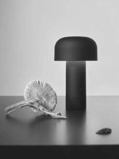 Flos Bellhop Table Lamp Portable, Matte Black -Lighthouse Shop flos bellhop table lamp portable 4