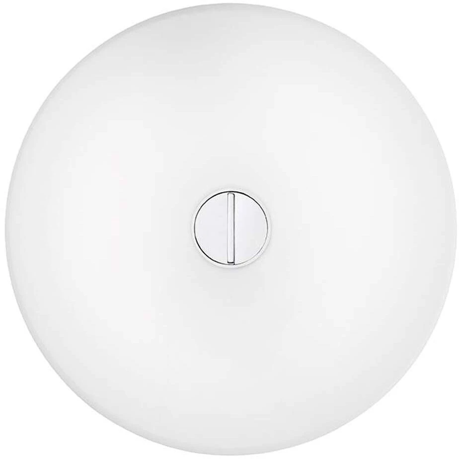 Flos Button Ceiling/Wall Lamp, Opal/White 3 Flos Button Ceiling/Wall Lamp, Opal/White