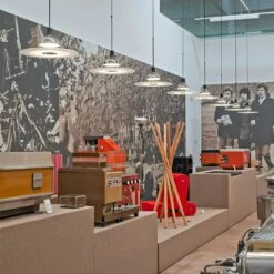 Flos Frisbi Pendant, Chrome -Lighthouse Shop flos frisbi pendant black 2