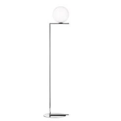 Flos IC Lights F1 Floor Lamp, Chrome