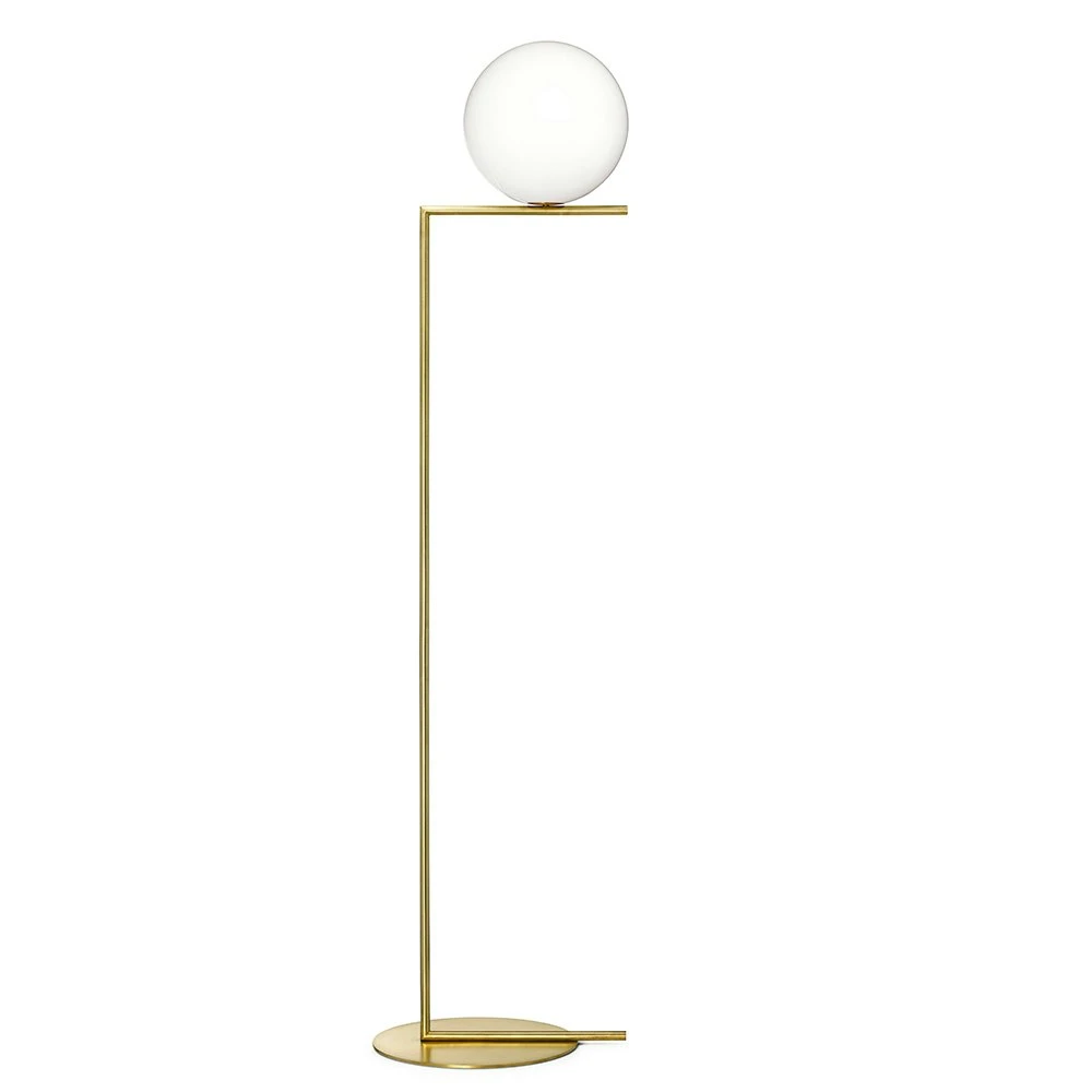 Flos IC Lights Floor 2, Brushed Brass 3 Flos IC Lights Floor 2, Brushed Brass
