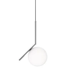 Flos IC Lights S1 Pendant, Chrome