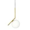 Flos IC Lights S1 Pendant, Brushed Brass -Lighthouse Shop flos ic lights suspension 1 3