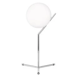Flos IC Lights Table 1 High, Chrome