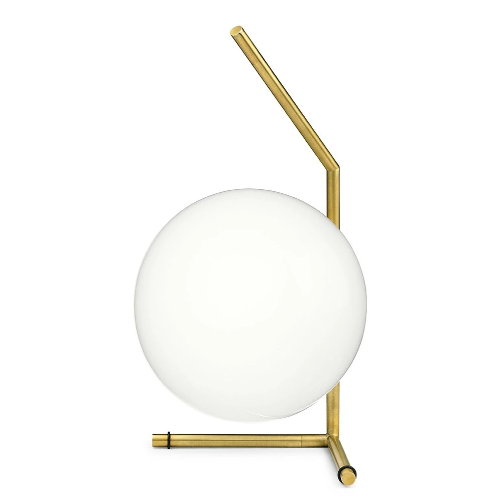 Flos IC Lights Table 1 Low, Brushed Brass 3 Flos IC Lights Table 1 Low, Brushed Brass