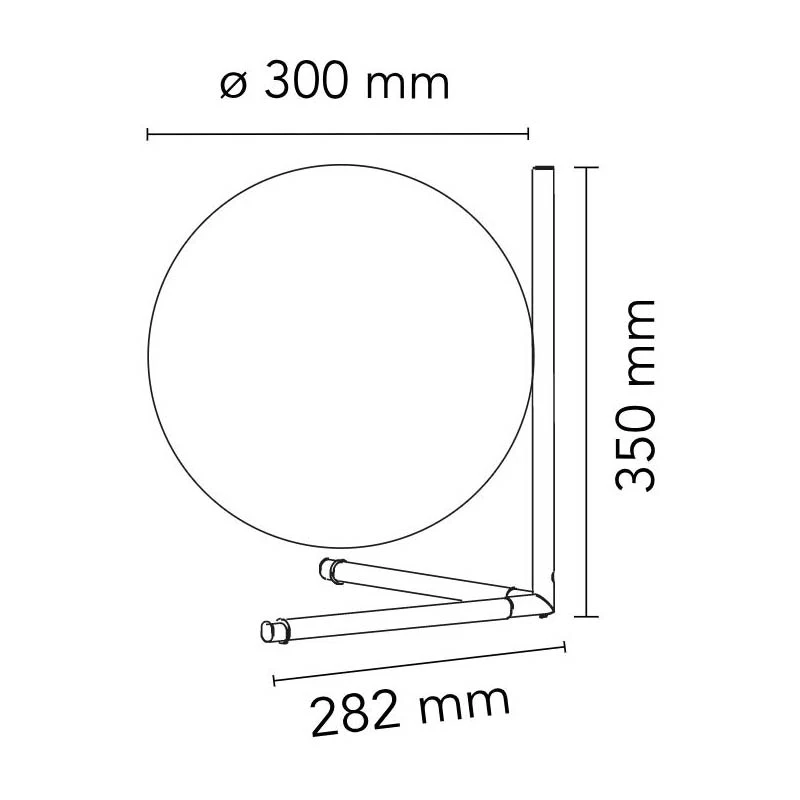 Flos IC Lights T2 Table Lamp, Brushed Brass 7 Flos IC Lights T2 Table Lamp, Brushed Brass - Image 5