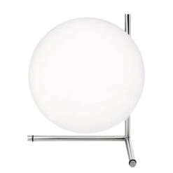 Flos IC Lights T2 Table Lamp, Chrome