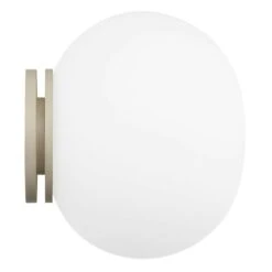 Flos Mini Glo-Ball CW Ceiling/Wall Lamp, Mirror Mount