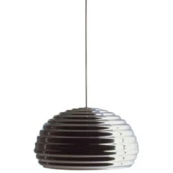 Flos Splügen Bräu Pendant, Polished Aluminum