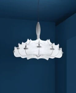 Flos Zeppelin 1 Pendant, White -Lighthouse Shop flos zeppelin pendant white 3